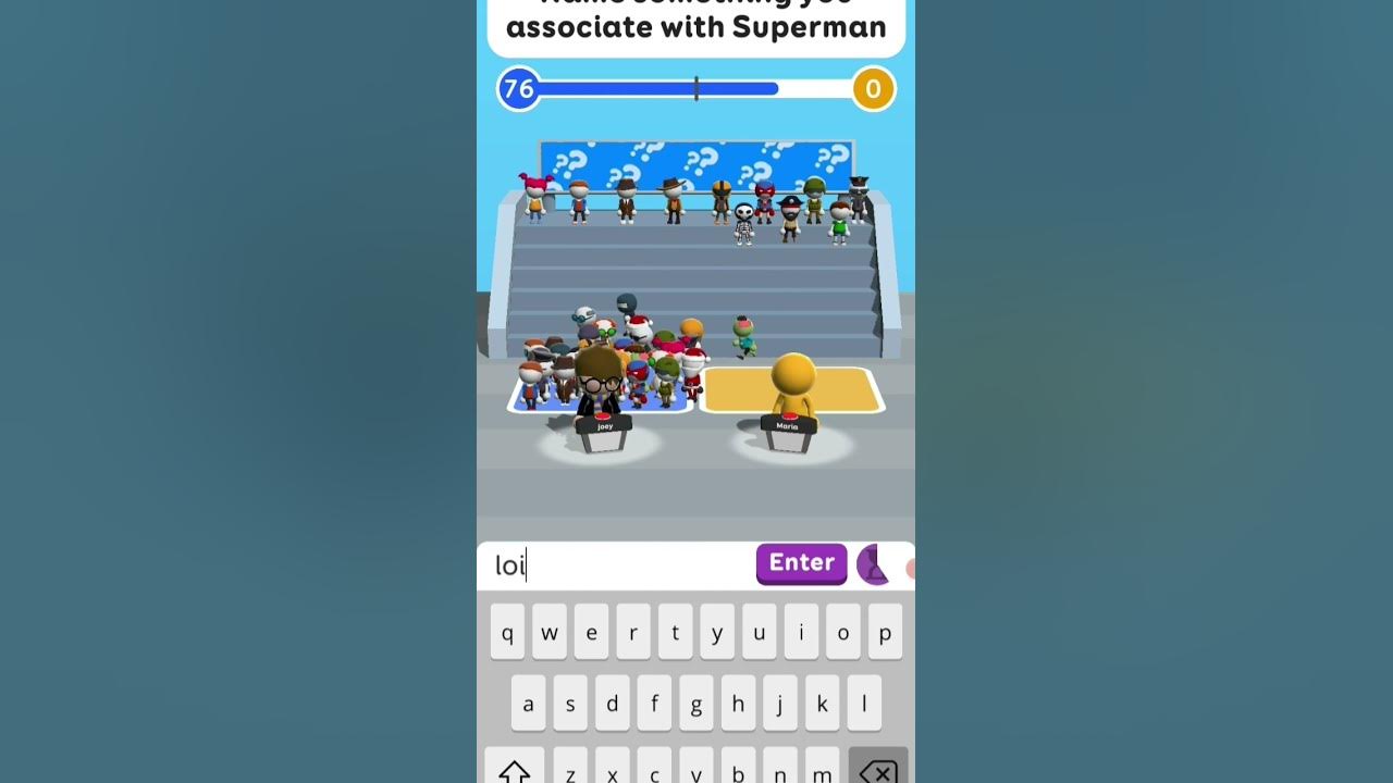 Name something you associate with superman guess their answer youtube