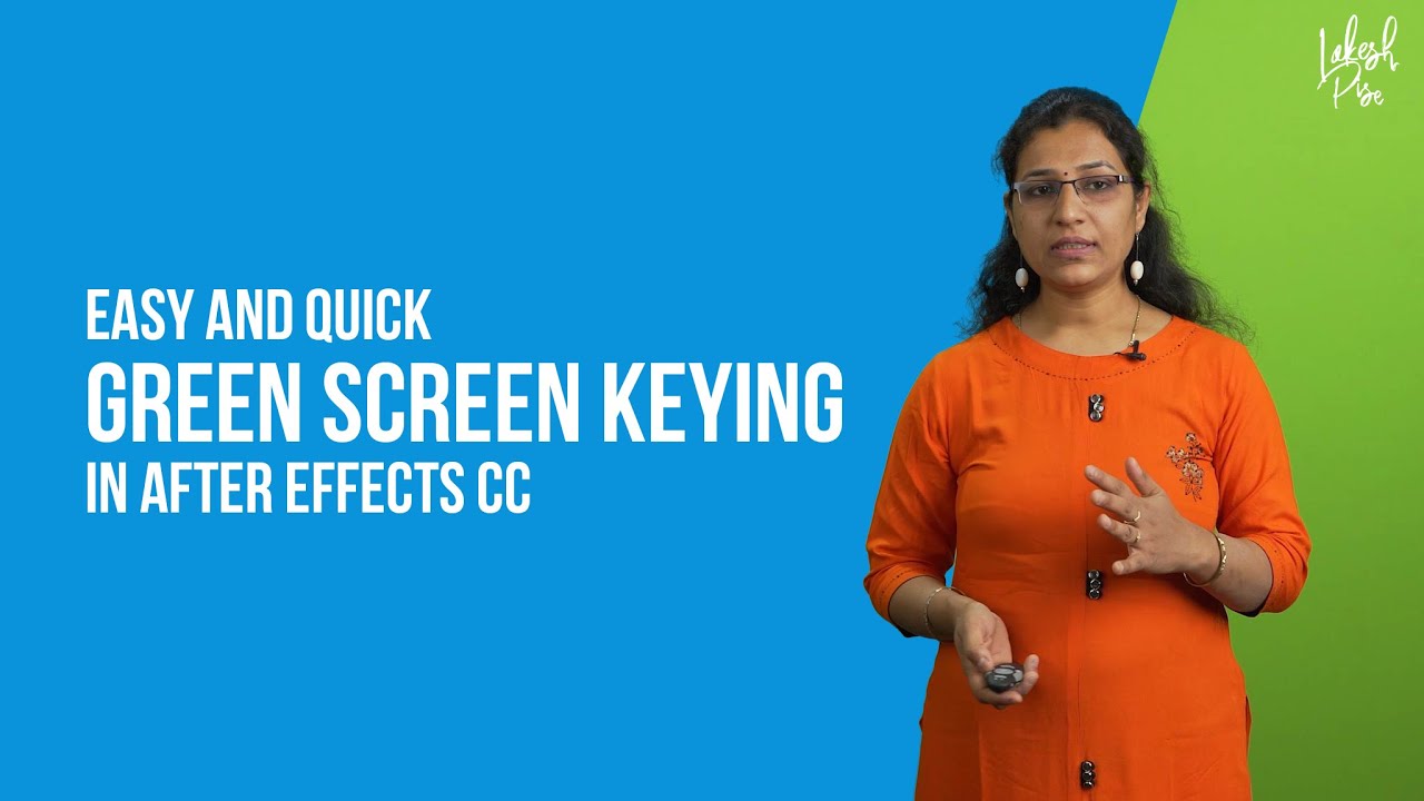 Easy and Quick Green Screen Keying in After Effects CC - YouTube