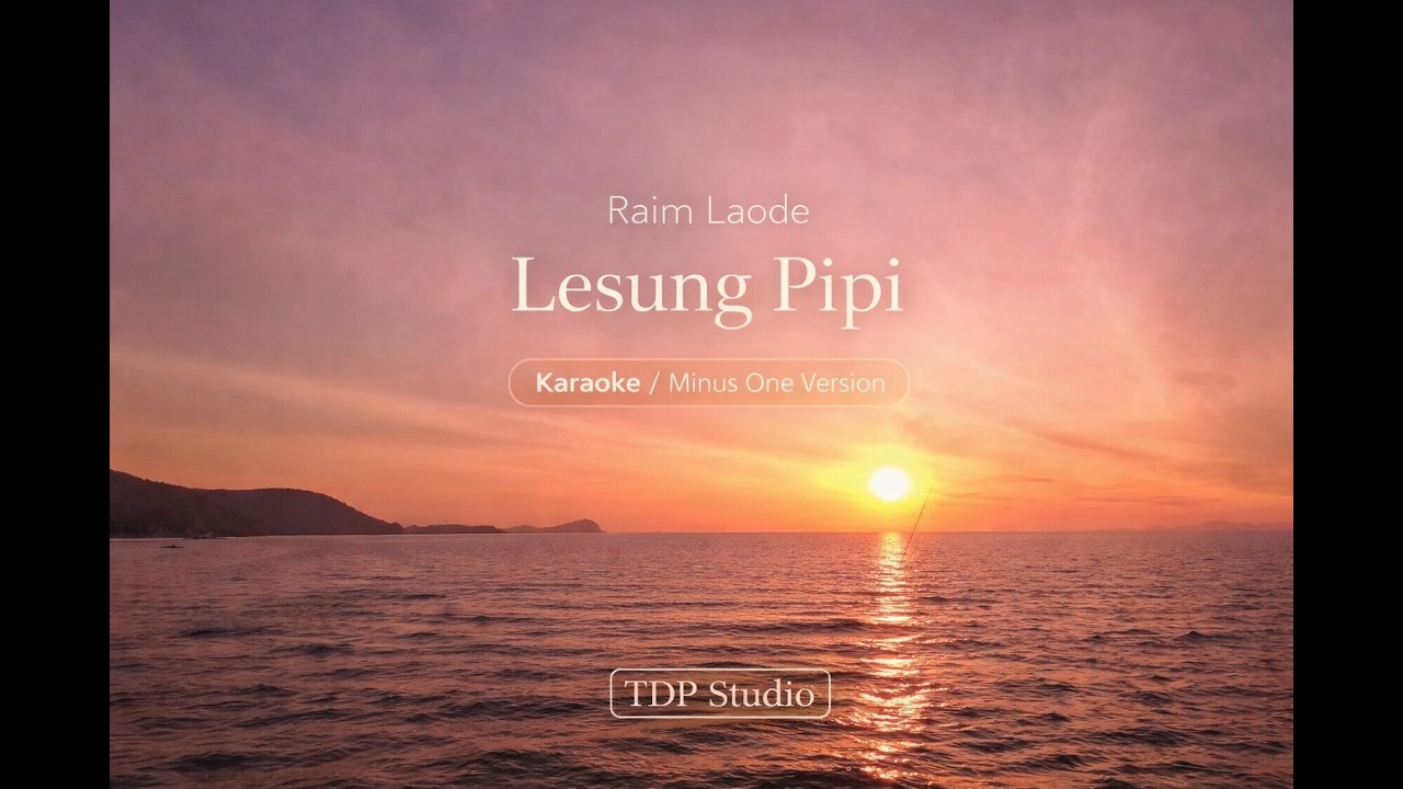 Raim Laode - Lesung Pipi Karaoke / Minus One Version