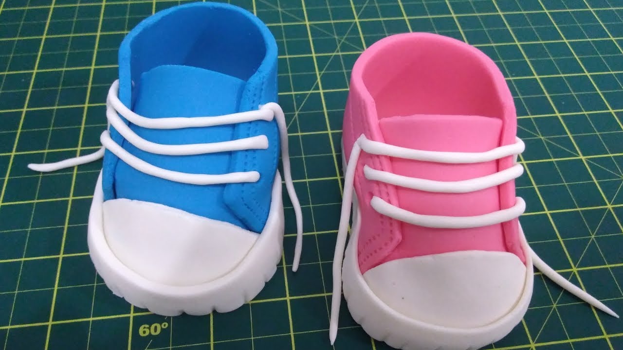 Sapatinho de bebê em pasta AmericanaSuper Facil YouTube