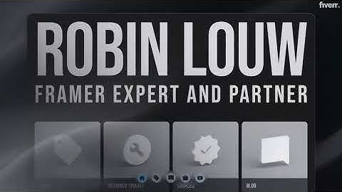 Get 5⭐️ Framer Websites!  Expert Design & Conversion  Fiverr