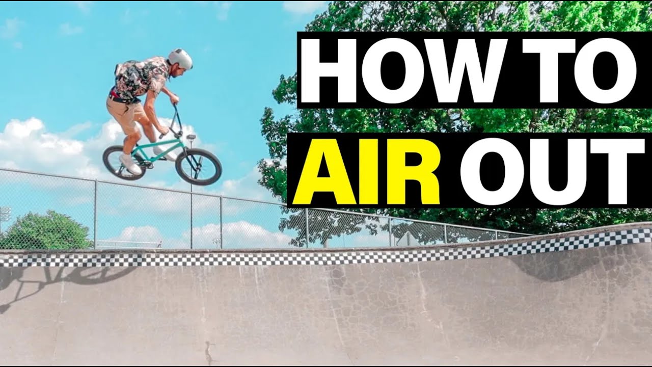 Как выпрыгнуть из квотерпайпа | Трюки BMX для начинающих