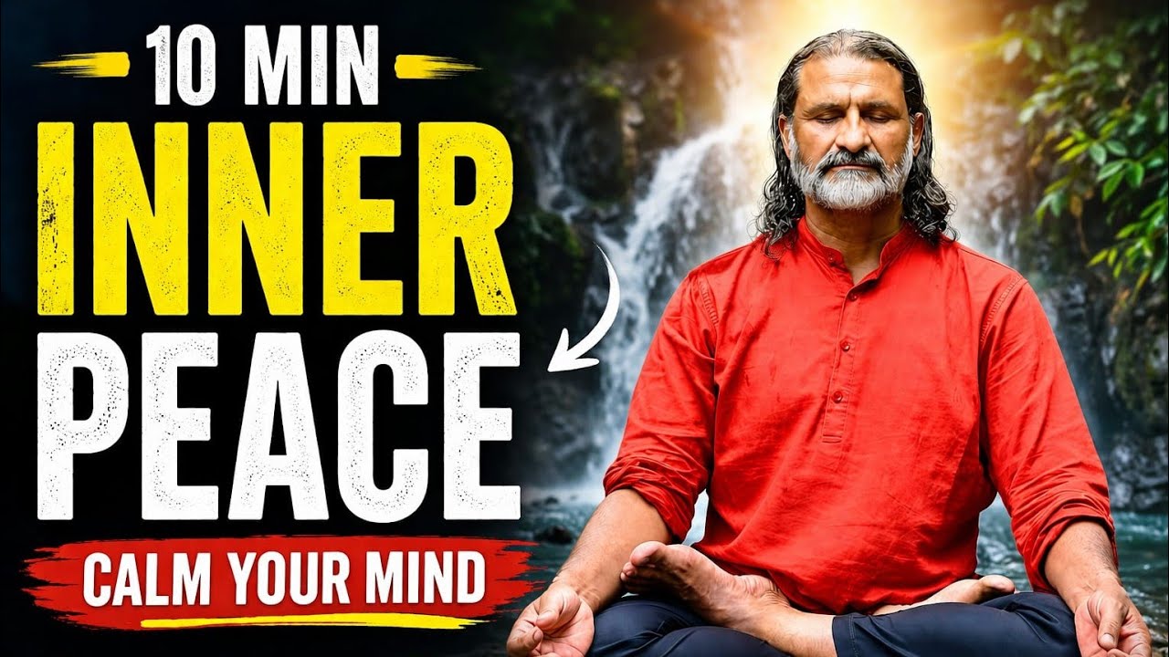 Peace of Mind & Spiritual Awakening Meditation for Stress Relief - YouTube