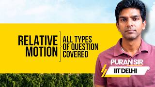 Class 11th Physics- Relative Motion Most Important questions | Pracbee