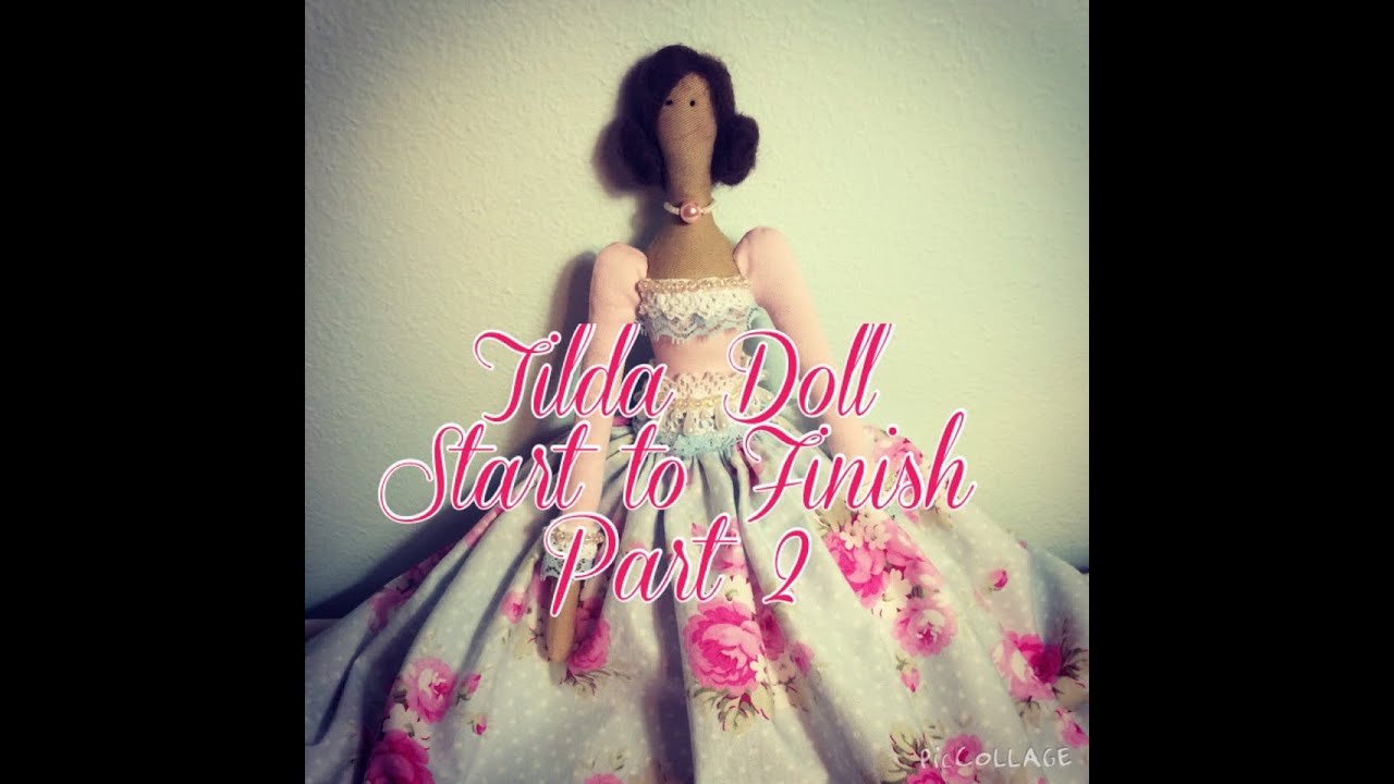 Tilda Doll Start to Finish Part 2 - Fabric Prep and Cutting