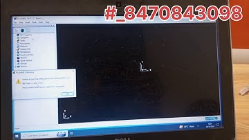 delcam 10 error solved. || paf error =4  Line=8191 || how to FIX It