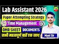 Lab Assistant 2026 | Document | Exam Hall Strategy #labassistant