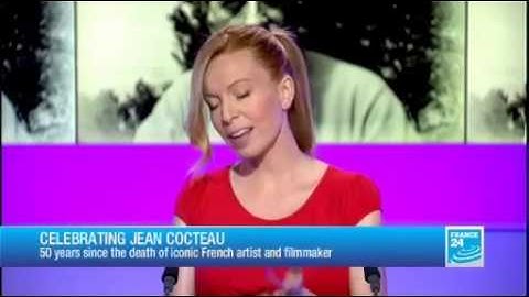 Arielle Dombasle - France 24 : Jean Cocteau, 50 years gone