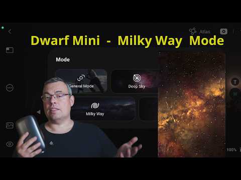 Dwarf Mini Milky Way Mode Tested in FULL MOON