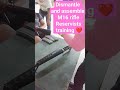 Reservist Training: M16 Rifle Dismantling & Assembly