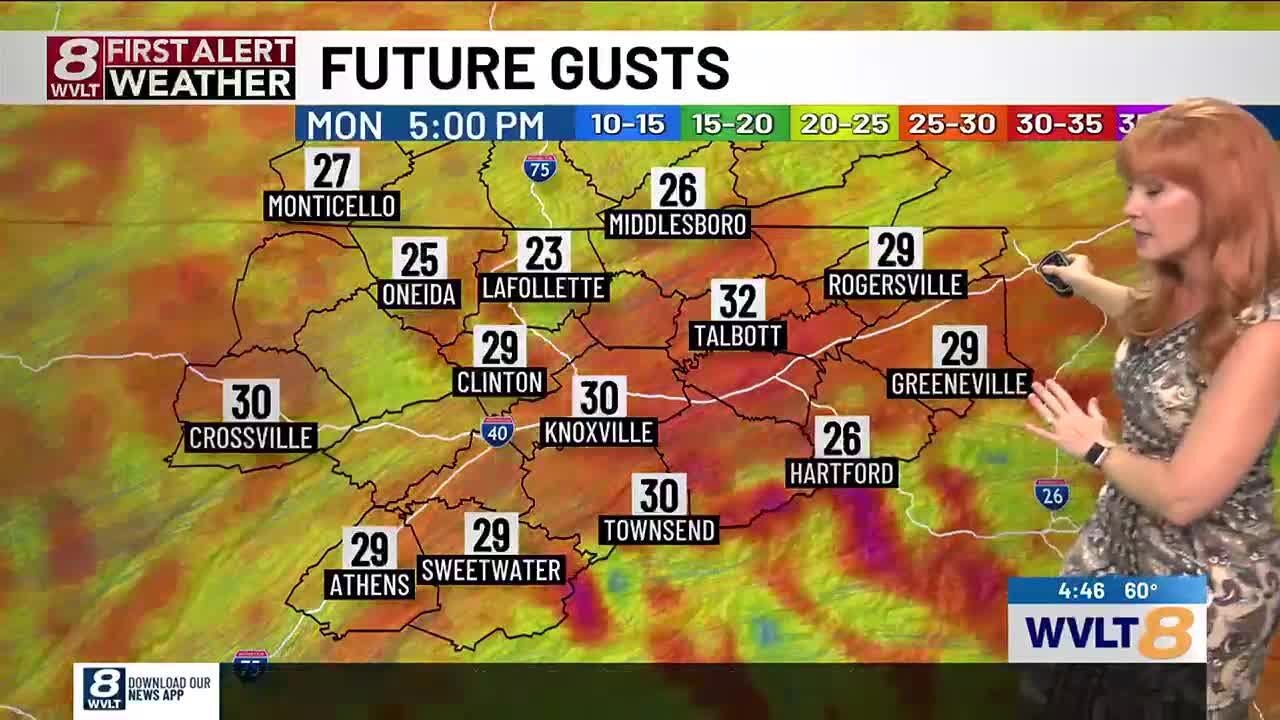 Warm and breezy today ahead of a cold front’s rain and storms - YouTube