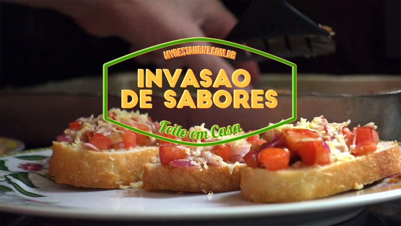 COMO FAZER BRUSCHETTA ITALIANA E DE COGUMELOS | FEITO EM CASA - YouTube