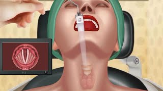 Surgery Throat Procedures: ASMR Doctor Game screenshot 1