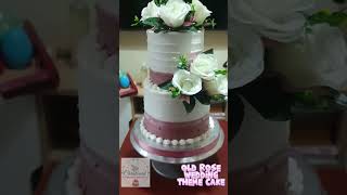 Two Tier White Rose Theme Cake #cake #cakedecoration #londoncakedesigner #cakedesign #creativecakes Profile