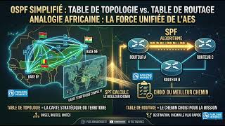 Comprendre OSPF grâce au Burkina, Mali et Niger! #OSPF #Cisco #Networking #CCNA #TechAfrica #AES