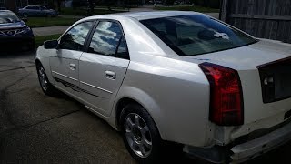 2003 Cadillac CTS Drivers Quarter Spraying Glossy Clear Coat Part 42 of @keithnoneya