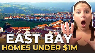 East Bay California Best AFFORDABLE HOMES: What You Can Get For $1M | | San Francisco Bay Area CA