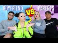 BOYFRIEND VS. PARENTS Who Knows Me Better!?