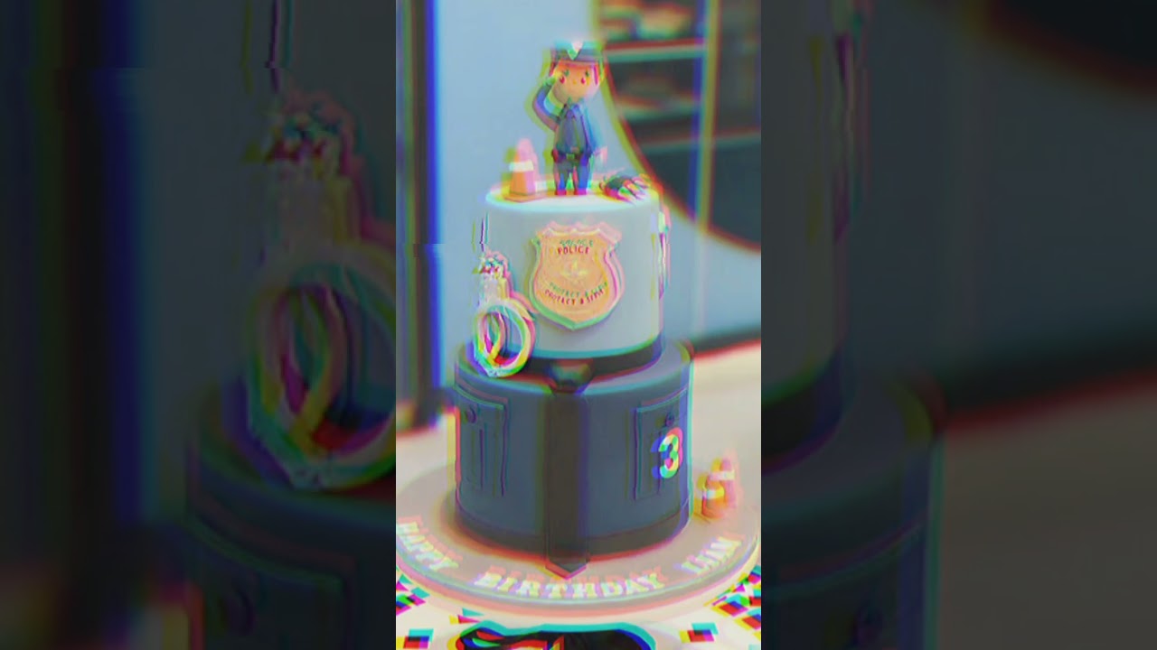 police cake 