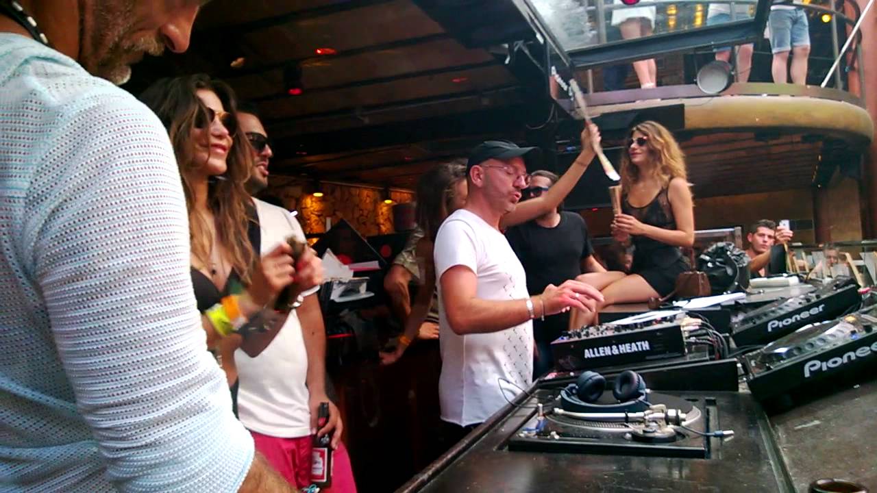 "Papa" Sven Vath @ Cocoon Heroes, Amnesia, Ibiza. 08 july 2013