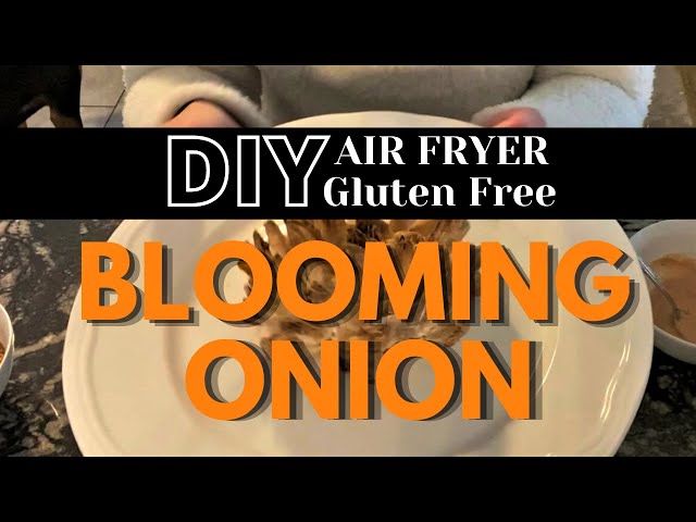 Gluten Free Vegan Baked Blooming Onion - Petite Allergy Treats