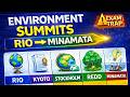 Environmental Conventions &amp; Summits Explained | Rio, Kyoto, Stockholm, REDD, Minamata