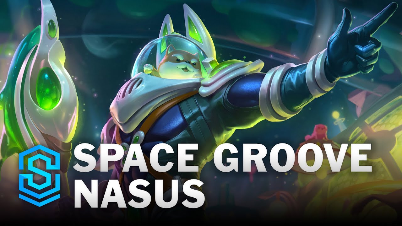 Space Groove Nasus Skin Spotlight League Of Legends Youtube