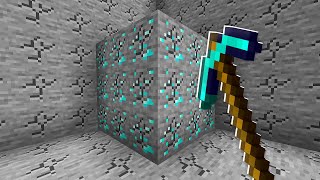 Minecraft MAS você MINERA um CHUNK INTEIRO! ⛏😱