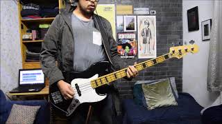 Video thumbnail of "Amy Winehouse - Tears Dry On Their Own (bass cover)"