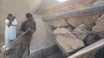 Extreme Rock Crusher 💥 Clearing Hopper Jam & Crushing Giant Stones | RockCrushing126