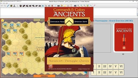 Commands & Colors: Ancients - 605 Thermopylae - Grand Overview