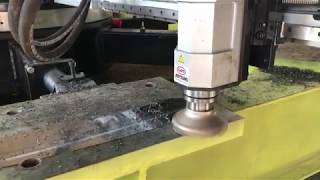 JOYSUNG FDG6000 Portable Flange Facing Circular Mills for big dia flange in Russia