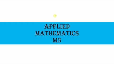 Applied Mathematics (M3) MCQ Series - Integration ( G-Scheme)