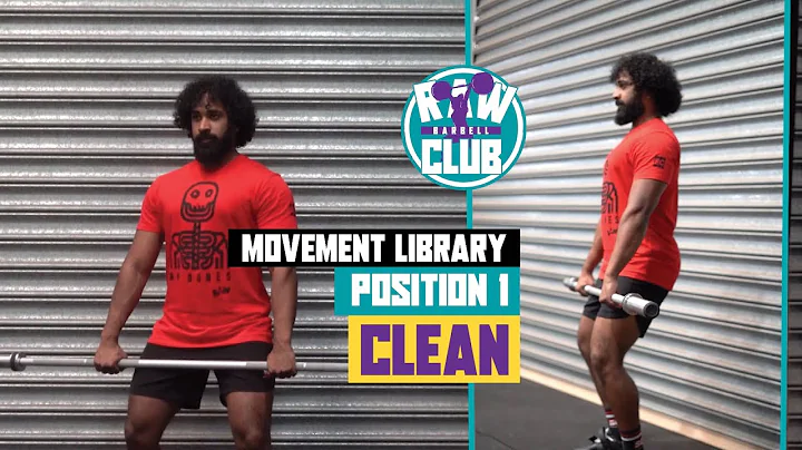 High Hang Clean (Position 1) - Olympic Weightlifting Exercise Library | Raw Barbell Club