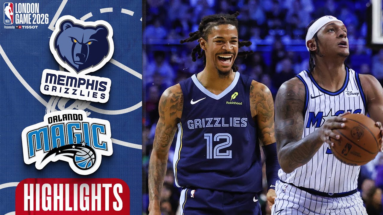 Orlando Magic v Memphis Grizzlies EXTENDED HIGHLIGHTS | NBA London Game 2026