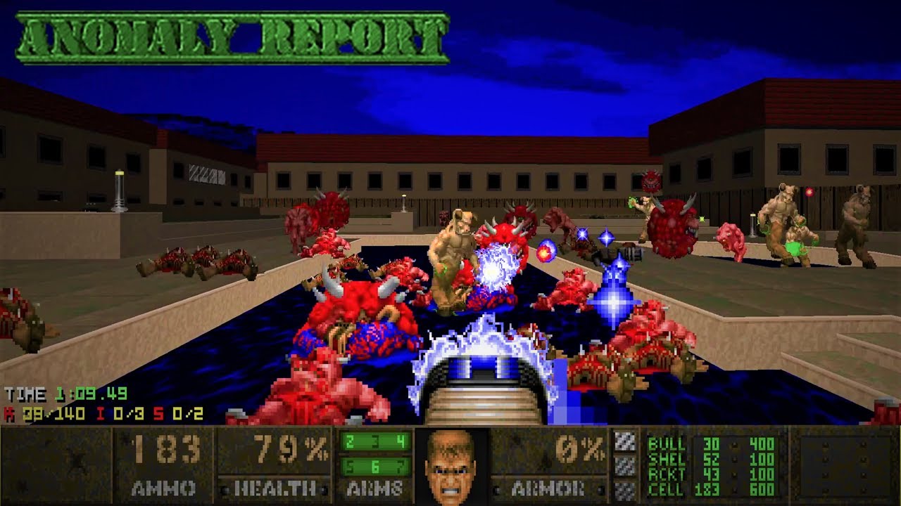 ANOMALY REPORT Megawad: Everybody Out of the Pool - Maps 23-26 Blind Ultraviolence