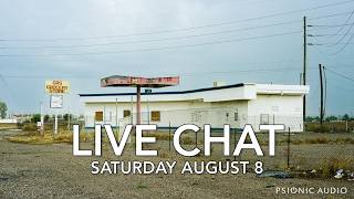 Live Chat | Saturday August 8