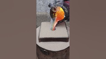 Making N8 Ball out of Nails - Sand Casting