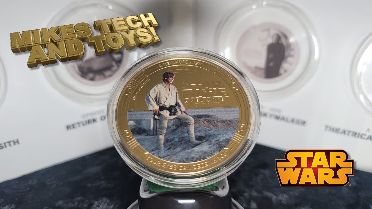 A Celebration of Star Wars 24k Gold Plated Coin / A New Hope