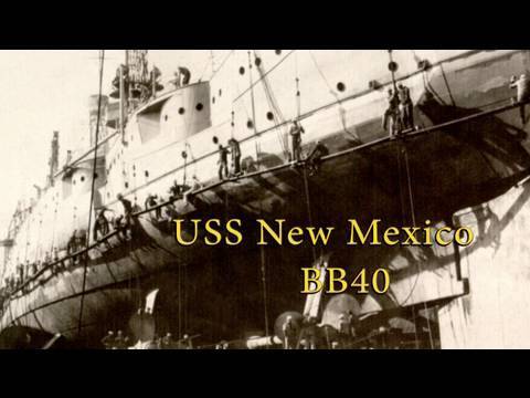 MOMENTS IN TIME | USS New Mexico BB40: The Drinan ...