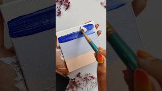 wait for the end results 😱😮😲 #shorts #sunset #satisfying #art #canvas #tutorial