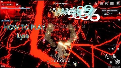 Tower of fantasy Lyra rotation and combo with Lin Cluadia. +Lyra trick cancel animation.