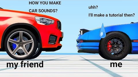 How To Make Car Engine Sounds For Car Games Easily - Drive 