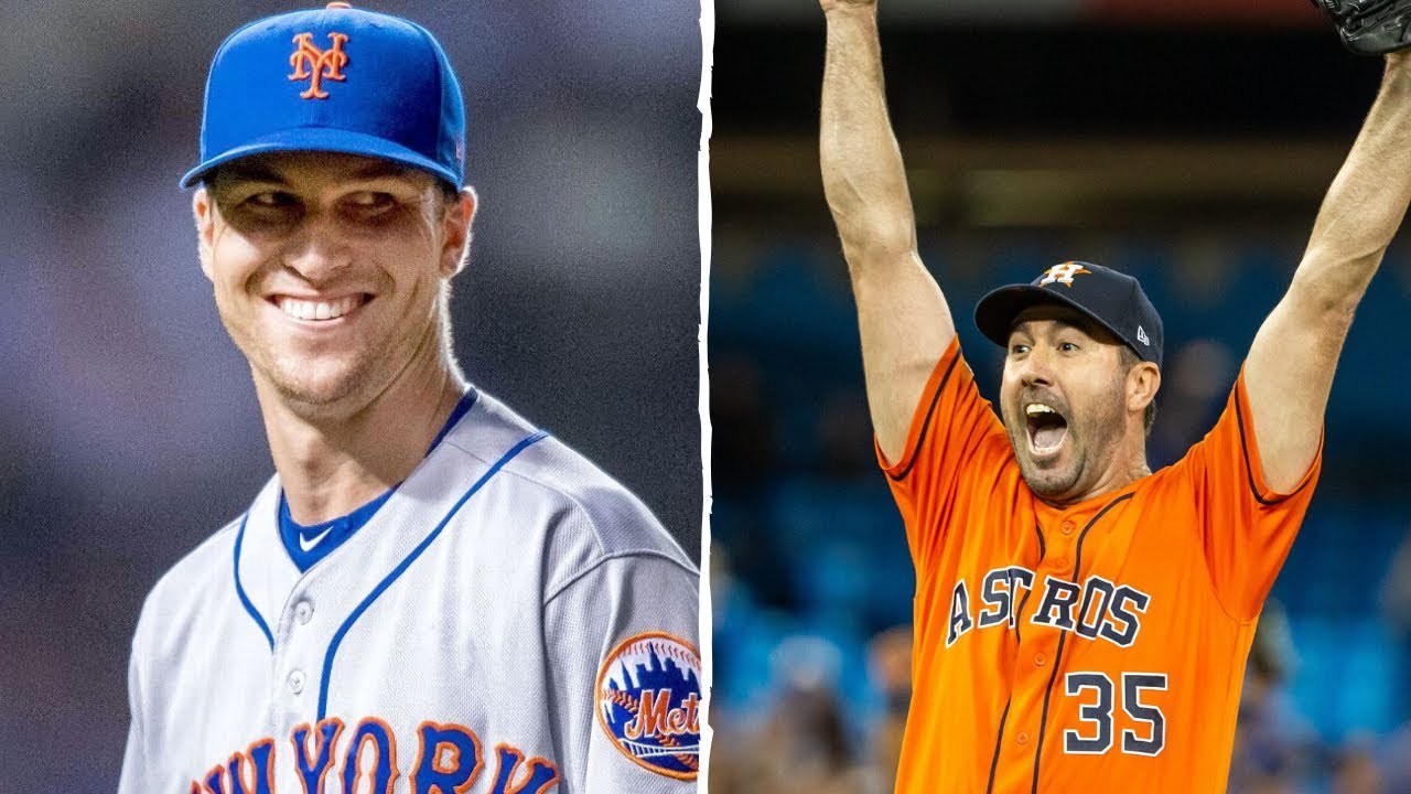 Jacob DeGrom, Justin Verlander Take Home Cy Young Award - YouTube