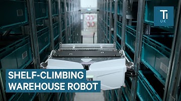 This French Retailer Uses Shelf-Climbing Robots In Its Warehouse