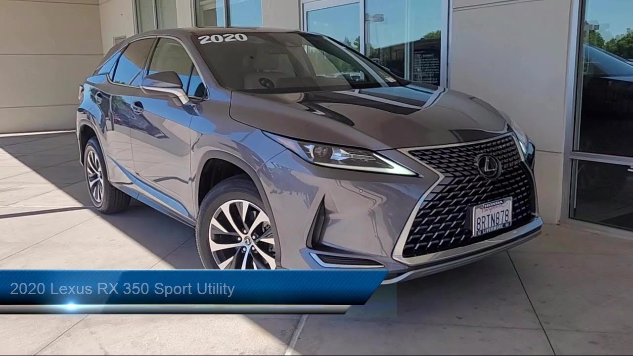 2020 Lexus RX 350 Sport Utility Livermore Pleasanton Dublin Tracy