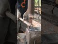 kitchen knife forging #medievalblacksmith #woodworking #kerajinanbesi