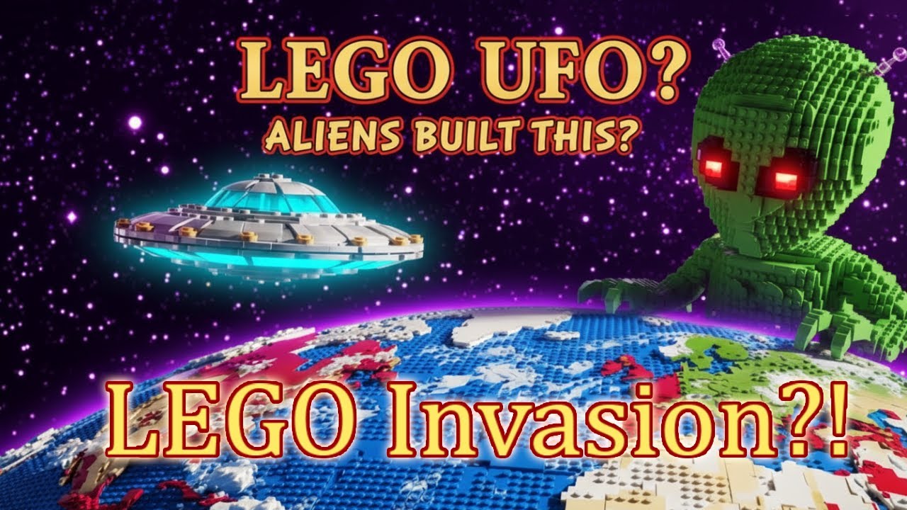 This LEGO UFO Build Shouldn’t Be Possible!