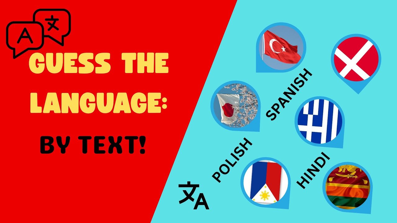 GUESS THE LANGUAGE BY TEXT 📝 | Geography Quiz