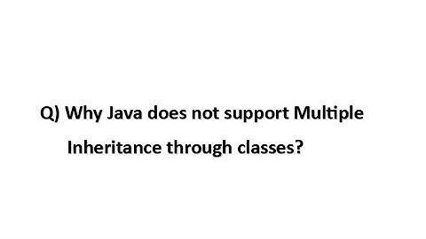 Why Java does not support Multiple Inheritance through classes | #Latest #update 2024#Real_Time